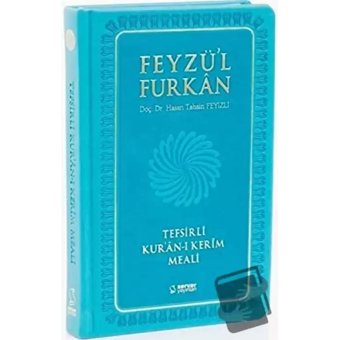 Feyzül Furkan Tefsirli Kuran-ı Kerim Meali Hediyelik (Cep Boy - Meal - Ciltli - Turkuaz)