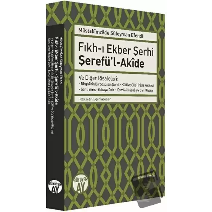 Fıkh-ı Ekber Şerhi Şerefü’l-Akide