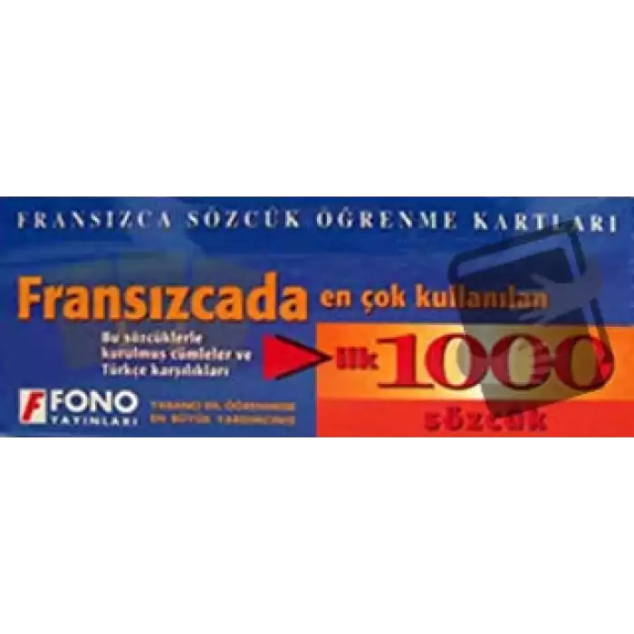 Fransızcada İlk 1000 Sözcük Kartları