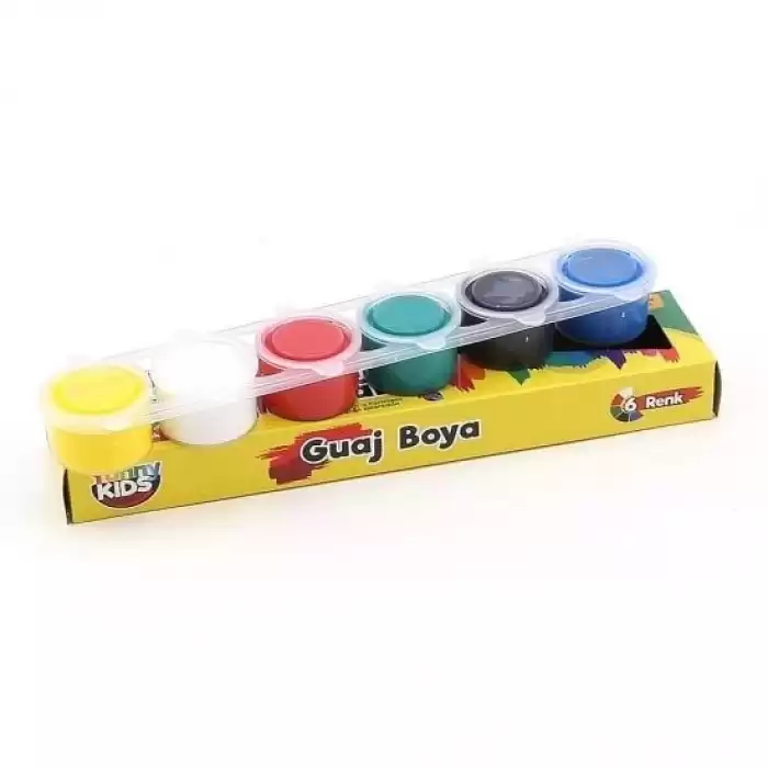 Funny Kids Guaj Boya 25 Ml 6 Lı Set