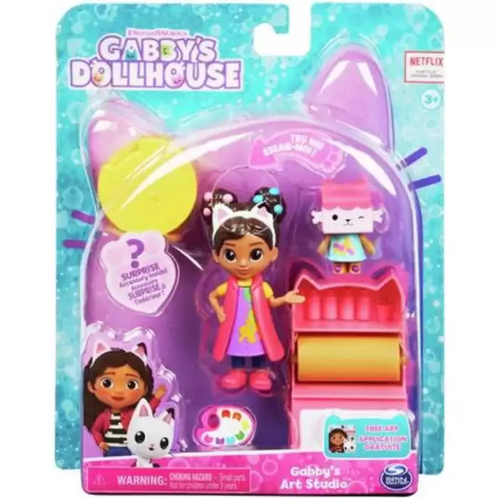 Gabbys Dollhouse Cat-Tivity Paketi Gabby Nin Sanat Atölyesi Spm-6062025