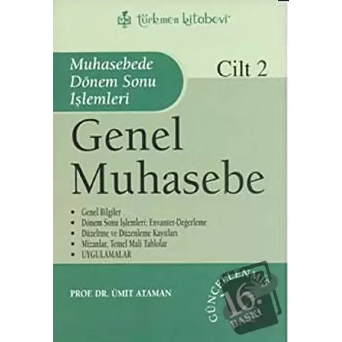 Genel Muhasebe Cilt: 2