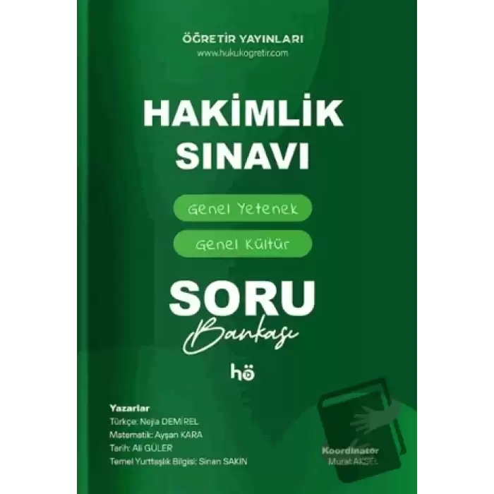 Genel Yetenek Genel Kültür Hakimlik Sınavı Soru Bankası