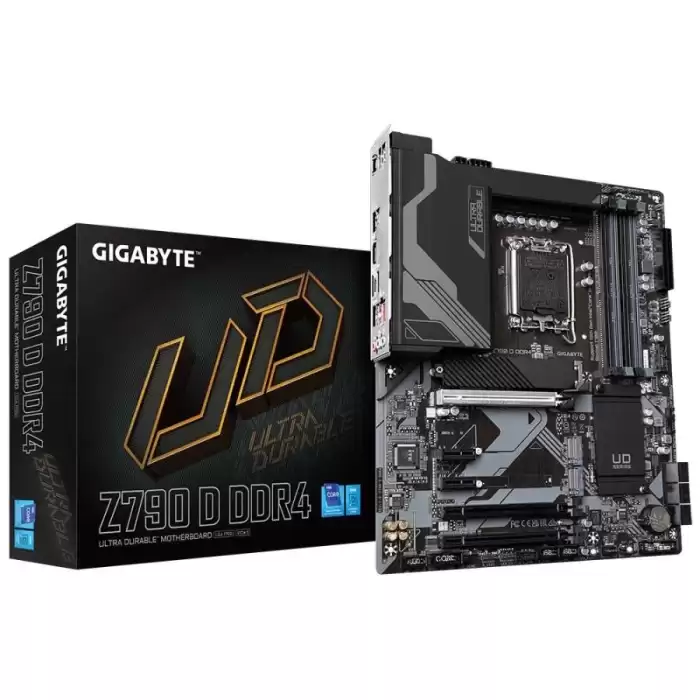 Gigabyte Z790 D Intel Lga 1700 Ddr4 5333(Oc)Mhz Atx Gaming (Oyuncu) Anakart