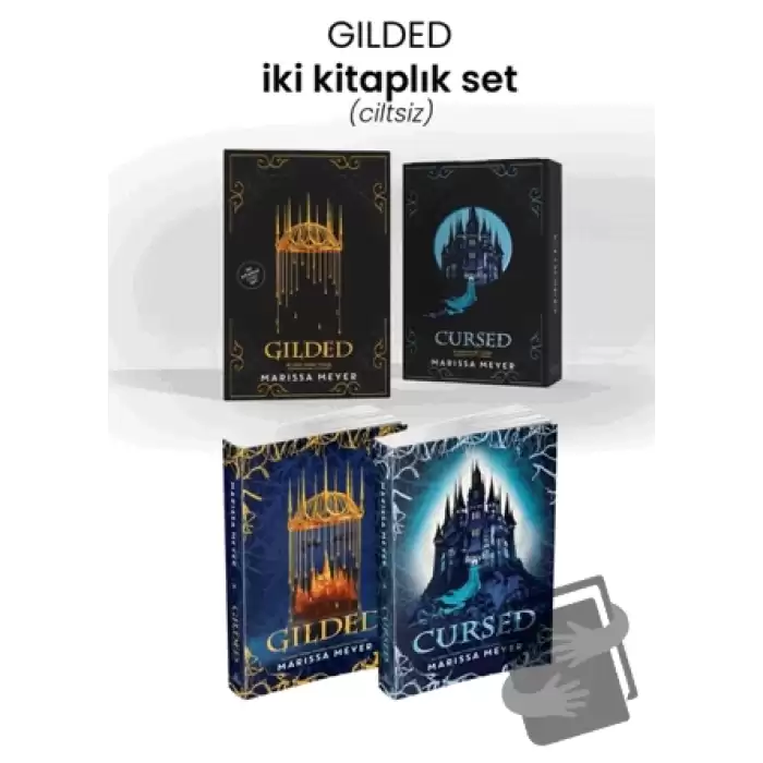 Gilded Serisi - İki Kitaplık Set