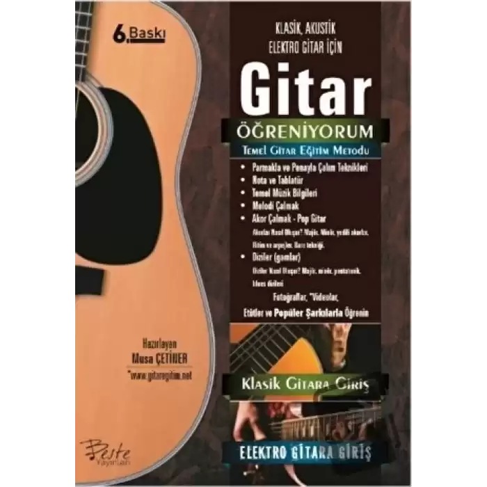 Gitar Öğreniyorum - Temel Gitar Eğitim Metodu