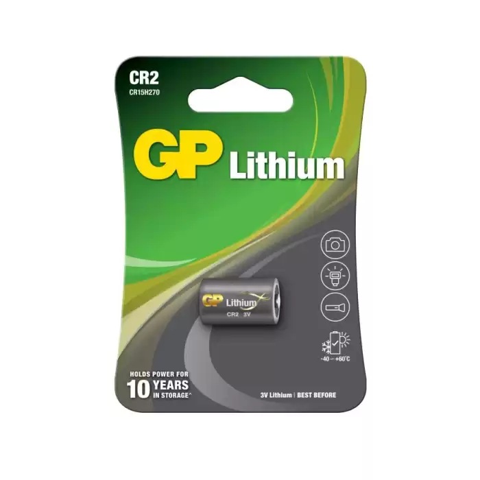 Gp Gpcr2-U1 Cr2 3V Lityum Pil Fotoğraf Makinesi Pili Tekli Paket