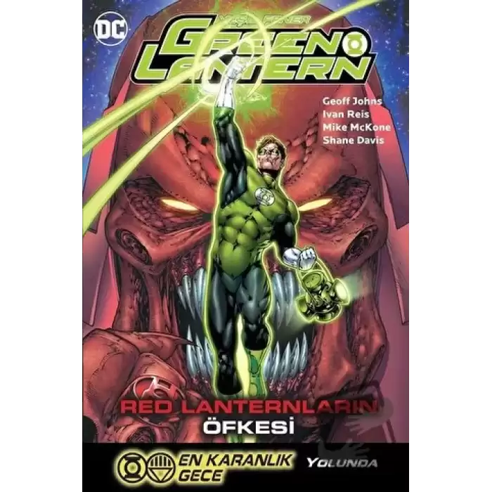 Green Lantern Yeşil Fener - Red Lanternların Öfkesi Cilt 8