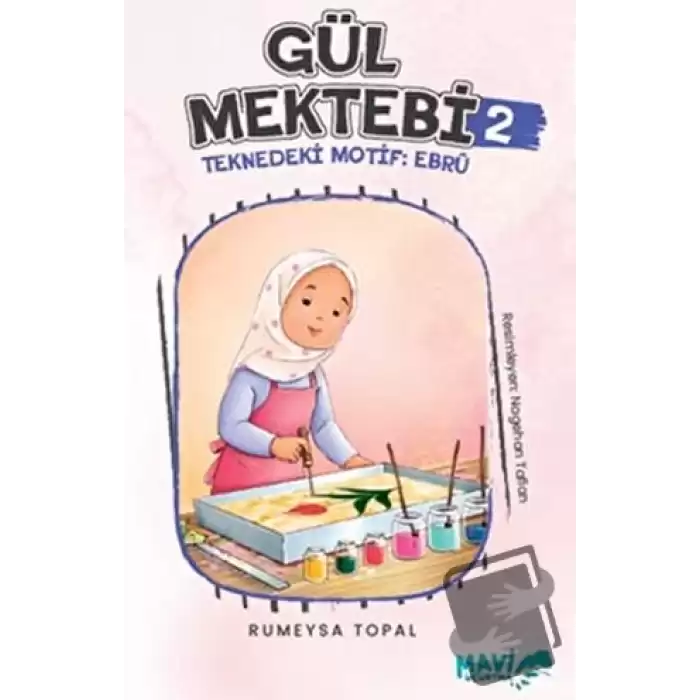 Gül Mektebi 2 - Teknedeki Motif Ebru