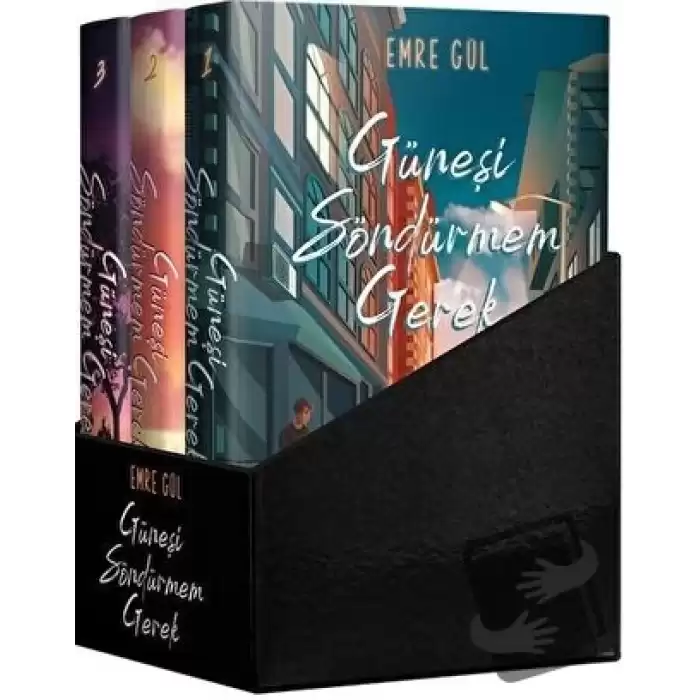 Güneşi Söndürmem Gerek Kutulu Set 3 Kitap Takım (Ciltli)