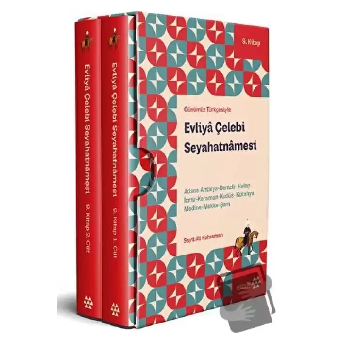 Günümüz Türkçesiyle - Evliya Çelebi Seyahatnamesi 9. Kitap 2 Cilt ( Kutulu)