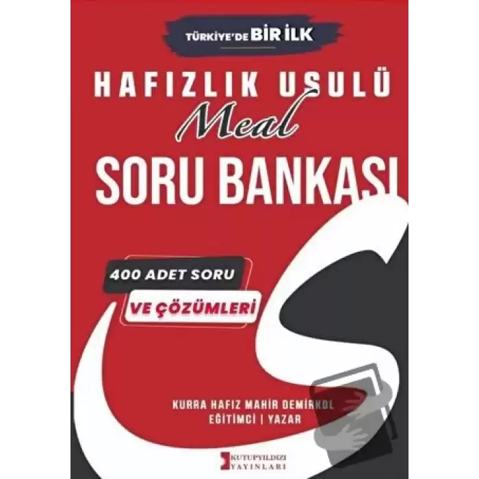 Hafızlık Usulü Meal Soru Bankası - 400 Adet Soru ve Çözümleri