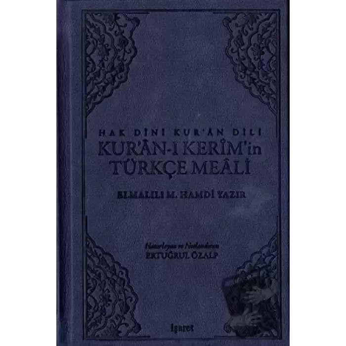 Hak Dini Kuran Dili Kuran-ı Kerimin Türkçe Meali (Ciltli)