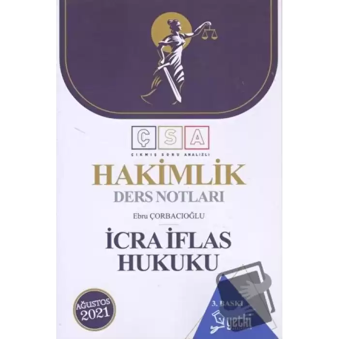 Hakimlik Ders Notları İcra İflas Hukuku