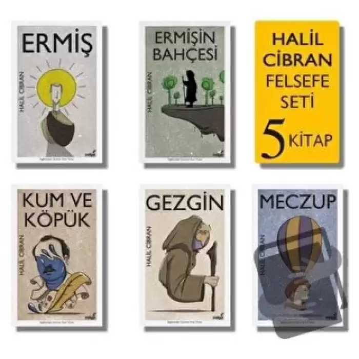 Halil Cibran Felsefe Seti (5 Kitap)