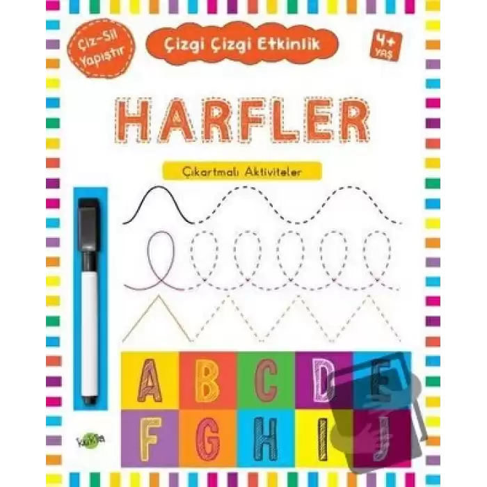 Harfler 4 Yaş ve Üstü - Çizgi Çizgi Etkinlik