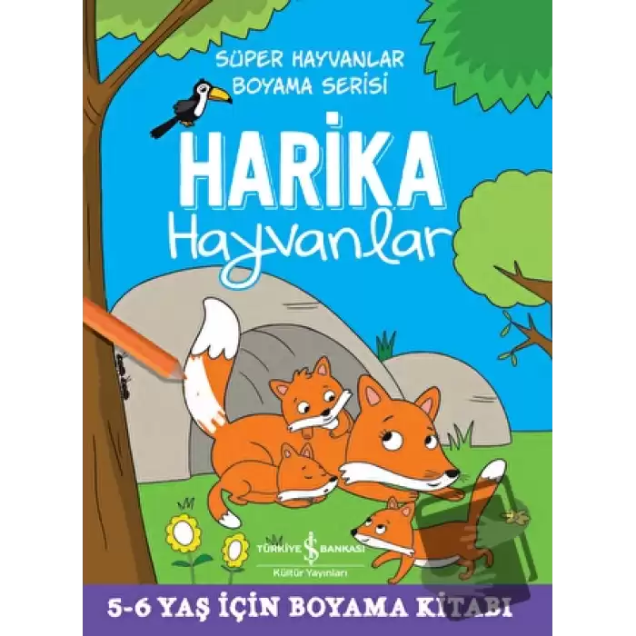 Harika Hayvanlar - Süper Hayvanlar Boyama Serisi