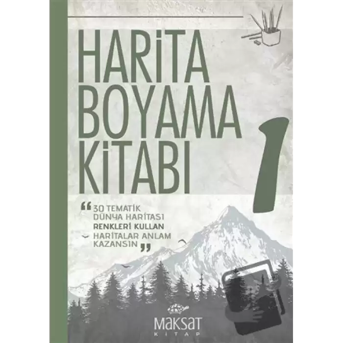 Harita Boyama Kitabı 1