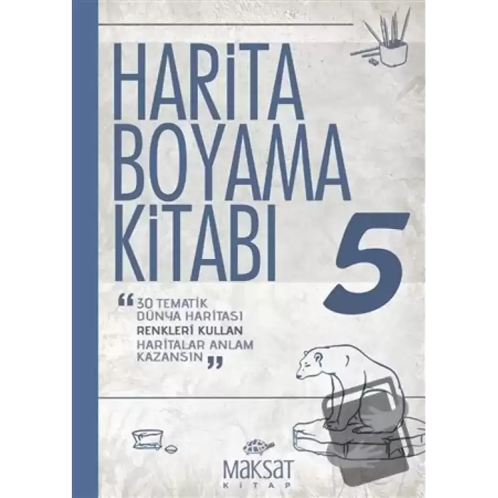 Harita Boyama Kitabı 5