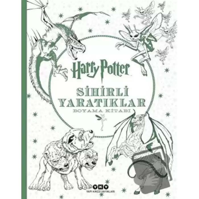 Harry Potter Sihirli Yaratıklar Boyama Kitabı