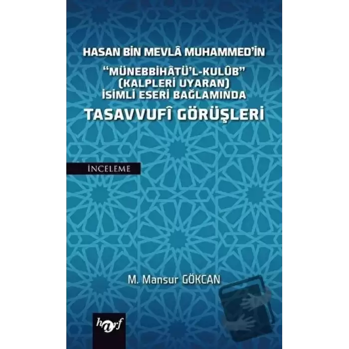 Hasan Bin Mevla Muhammedin Tasavvufi Görüşleri