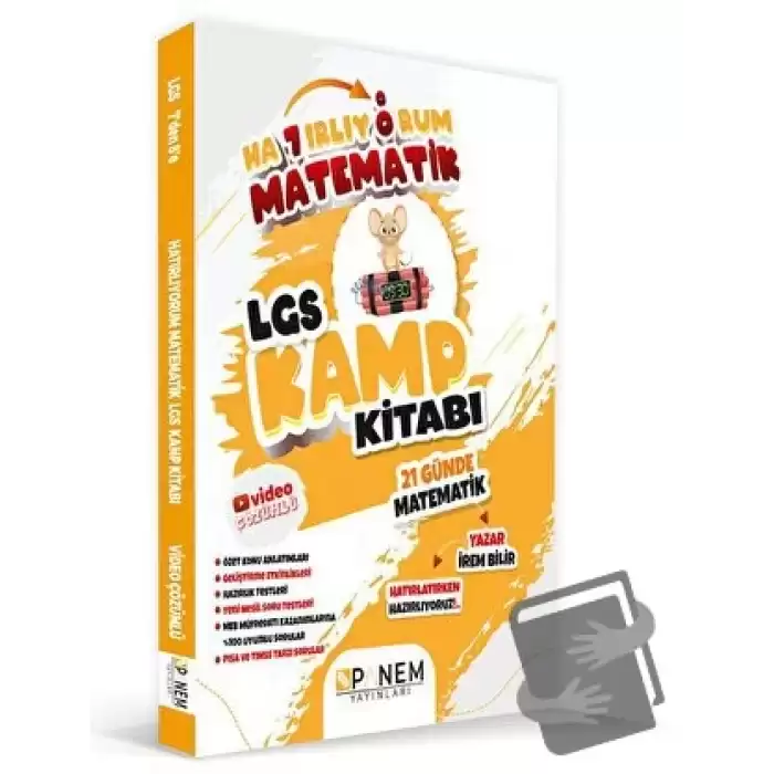 Hatırlıyorum LGS Matematik Kamp Kitabı