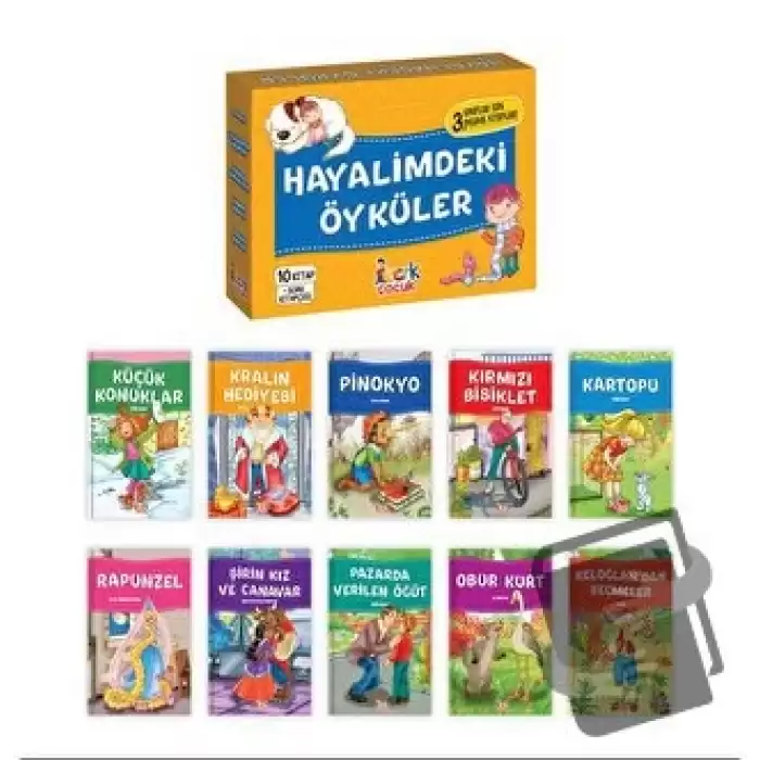 Hayalimdeki Öyküler - (10 Kitap+Soru Kitapçığı)