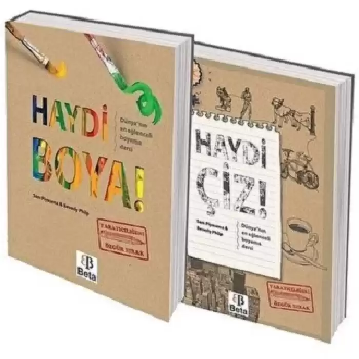 Haydi Boya - Çiz Seti 2 Kitap