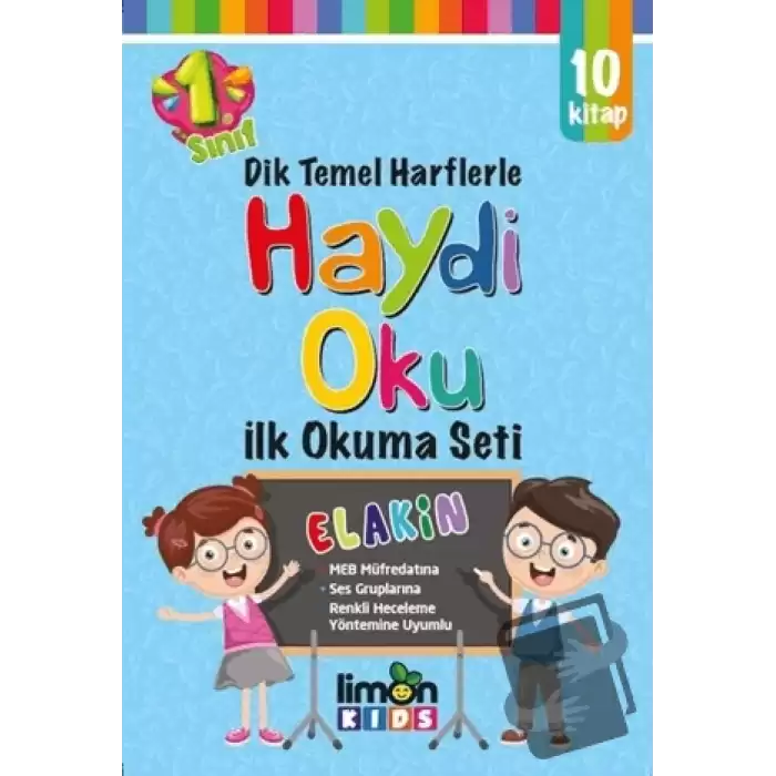 Haydi Oku - 1. Sınıf İlk Okuma Seti (10 Cilt Takım)