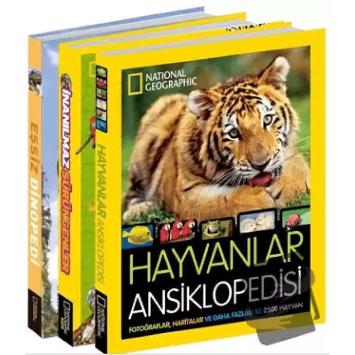 Hayvanlar Ansiklopedi Seti (Ciltli)