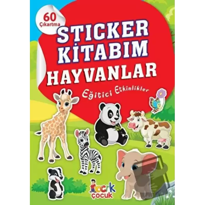 Hayvanlar - Sticker Kitabım