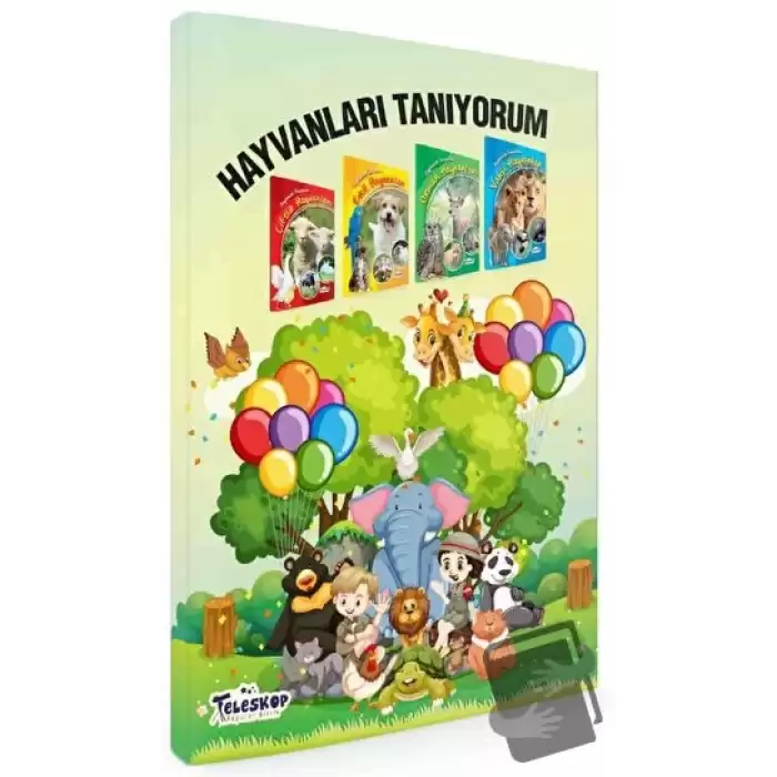 Hayvanları Tanıyorum Serisi (4 Kitap)