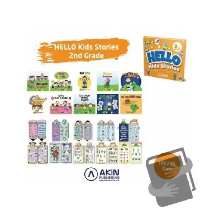 Hello Kids Stories 2nd Grade (Ciltli)