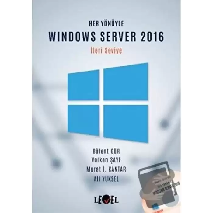 Her Yönüyle Windows Server 2016 (İleri Seviye) (CD Hediyeli)