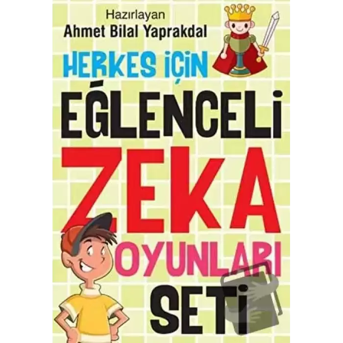 Herkes İçin Eğlenceli Zeka Oyunları Seti (4 Kitap Takım)