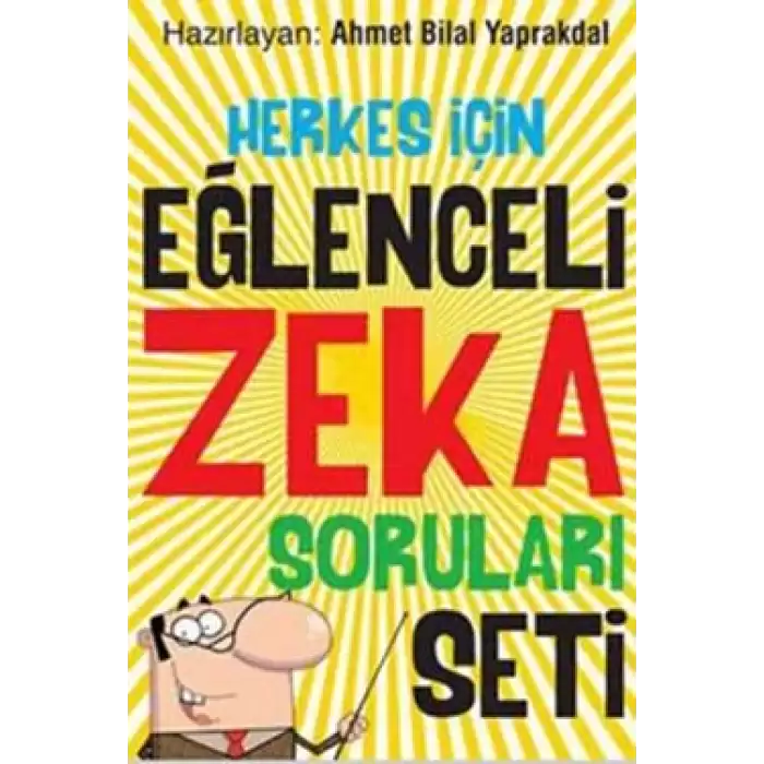 Herkes İçin Eğlenceli Zeka Soruları Seti (6 Kitap Takım)