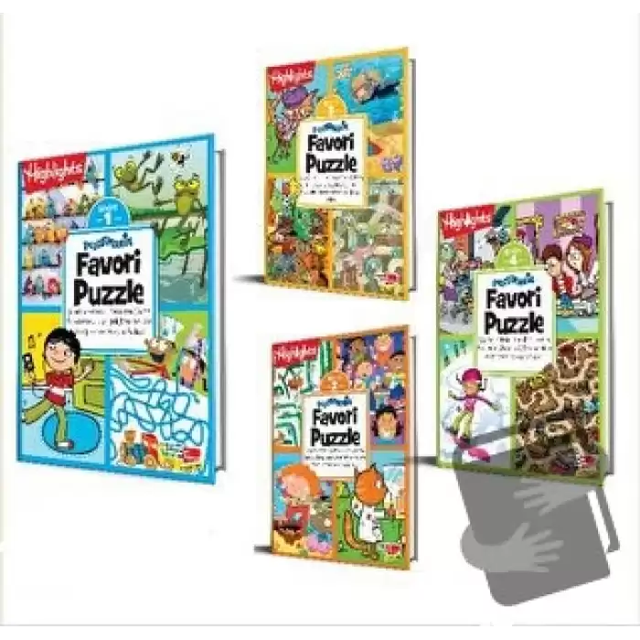 Highlights Puzzlemania Favori Puzzle 4lü Set