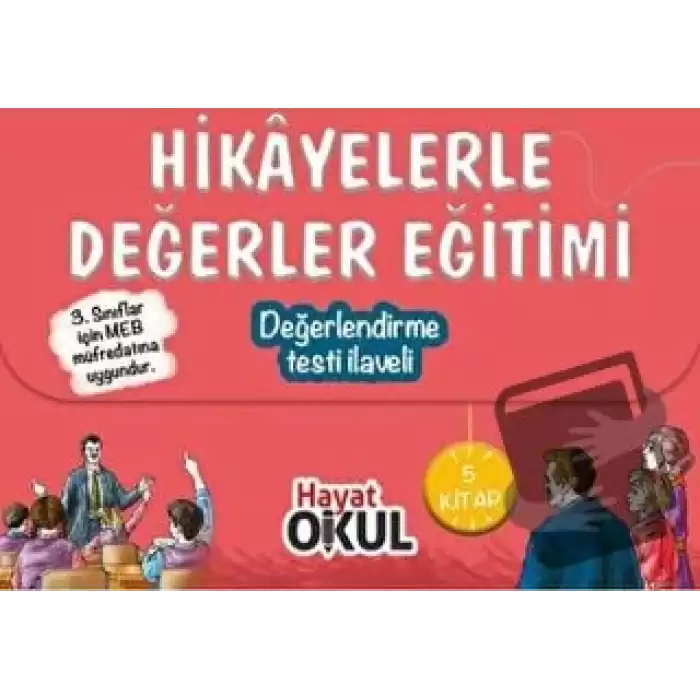 Hikayelerle Değerler Eğitimi Seti (5 Kitap Takım)