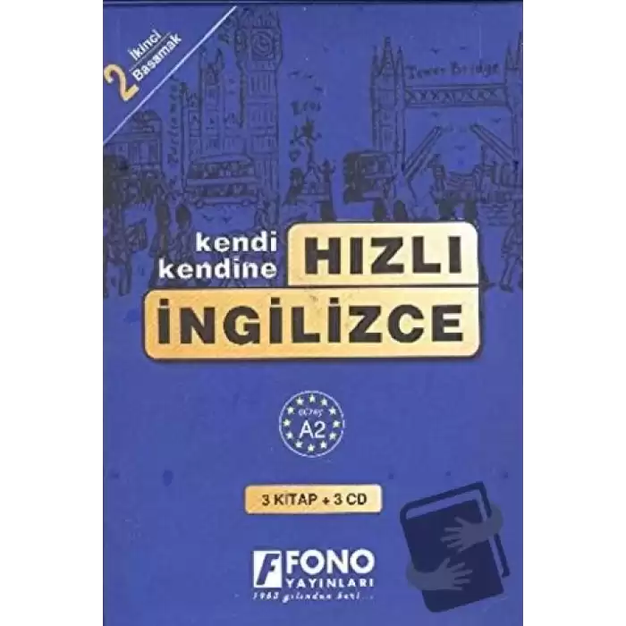 Hızlı İngilizce 2. Basamak (3 kitap + 3 CD)