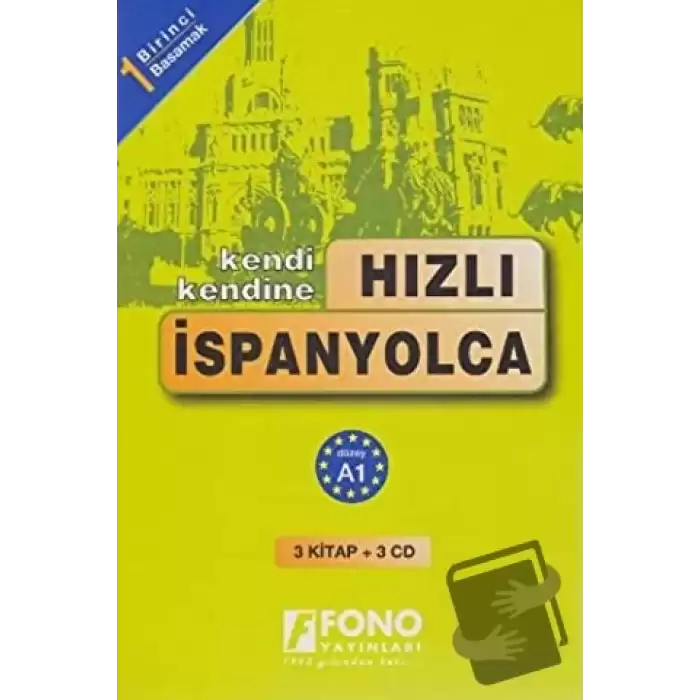 Hızlı İspanyolca 1. Basamak (3 Kitap) CDli