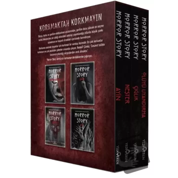 Horror Story Kutulu 4 Kitap Set