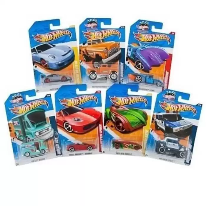 Hot Wheels Cars Tekli Arabalar 72 Li - 72li Koli