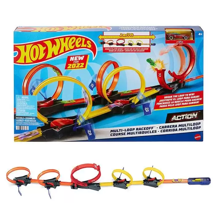 Hot Wheels Çok Çemberli Yarış Seti