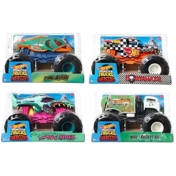 Hot Wheels Monster Trucks Arabalar (1:24)