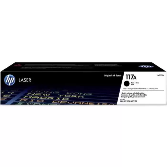 Hp 117A Black Siyah 1.000 Sayfa Toner W2070A