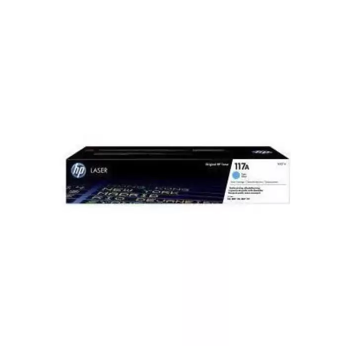 Hp 117A Cyan Mavi 700 Sayfa Toner W2071A