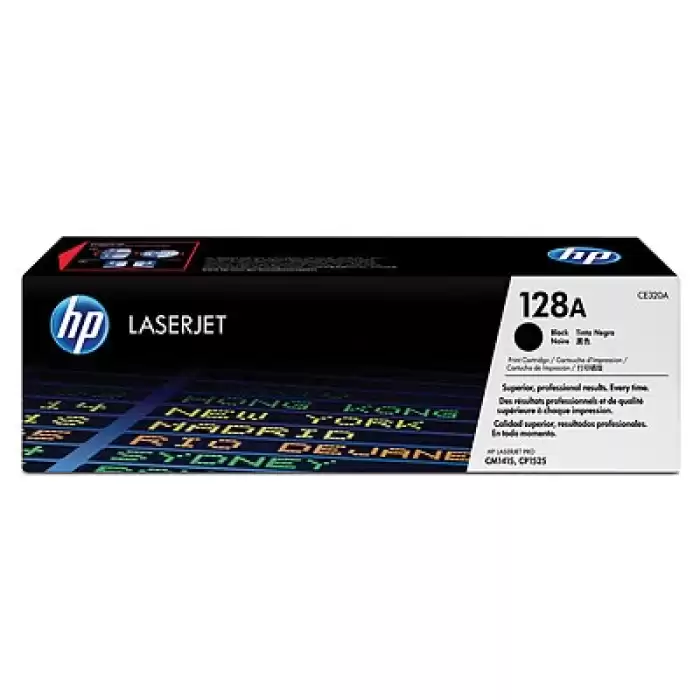 Hp 128A Black Siyah 2.000 Sayfa Toner Ce320A