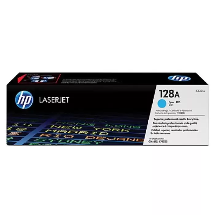 Hp 128A Cyan Mavi 1.300 Sayfa Toner Ce321A