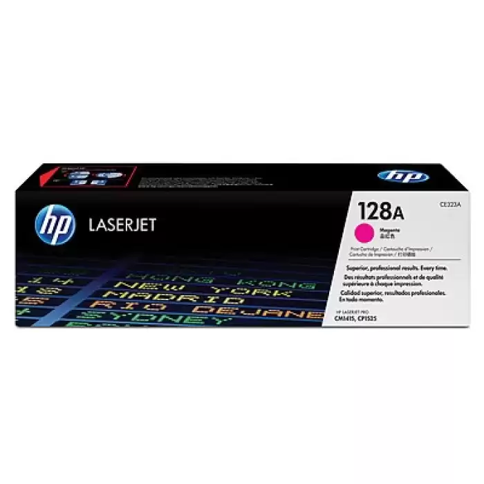 Hp 128A Magenta Kırmızı 1.300 Sayfa Toner Ce323A