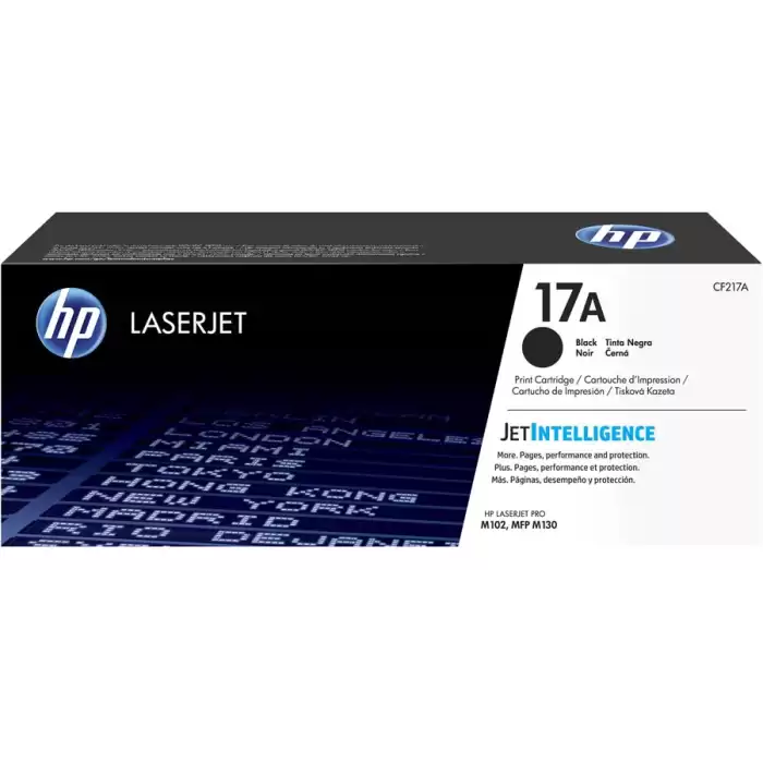 Hp 17A Black Siyah 1.600 Sayfa Toner Cf217A